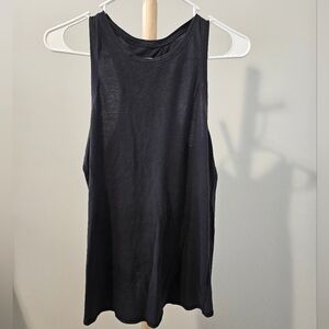 Lululemon Yoga Top, Open Back With Tie At Waist, Size 6